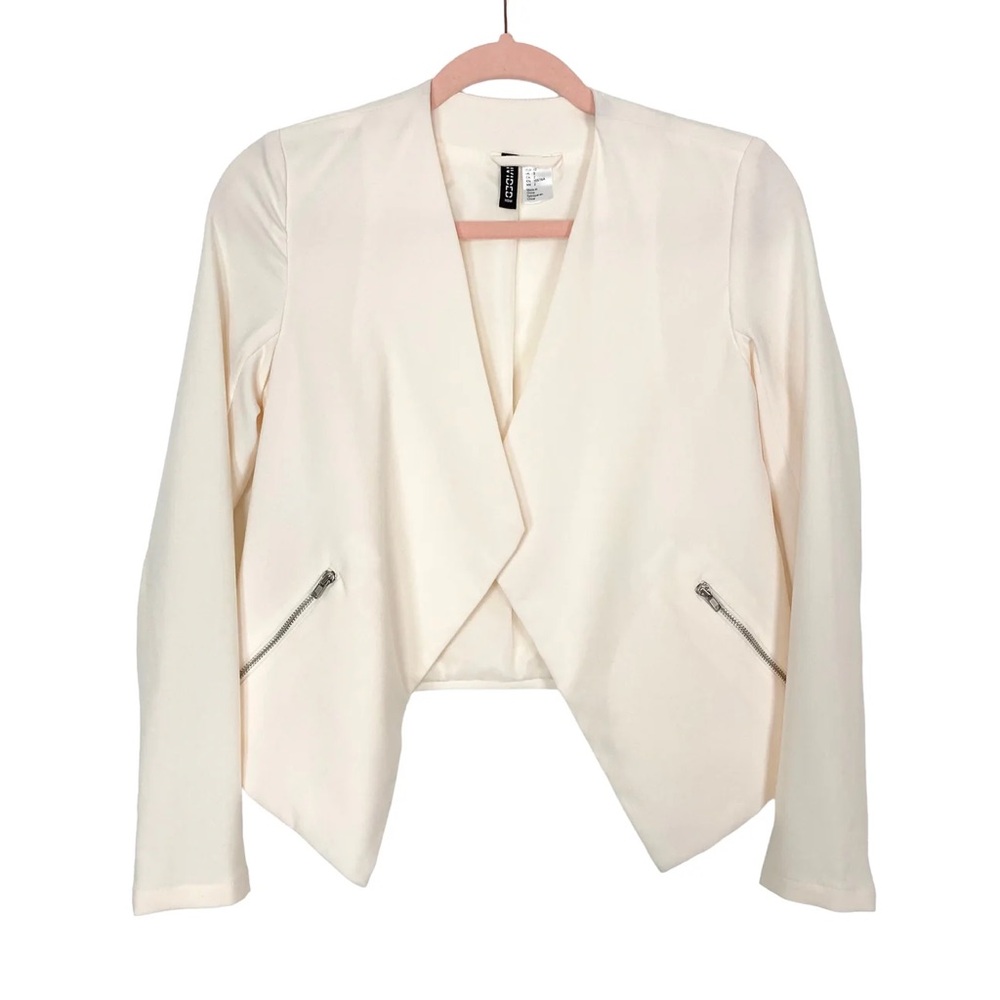 H&M size 12 NWT Cream Women's Blazer